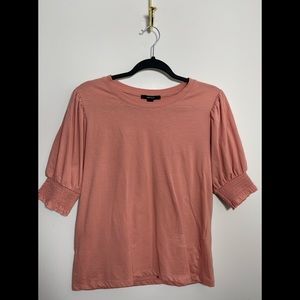 Forever 21 Pink balloon sleeve top💕